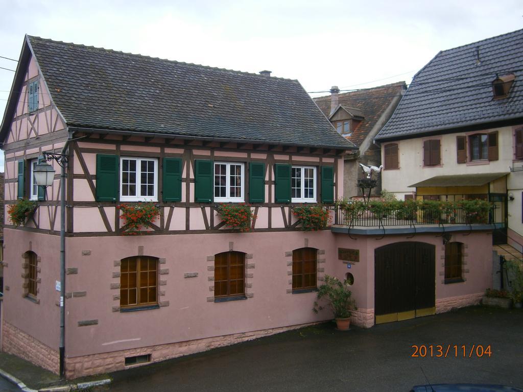 Willa Gite Au Nid De Cigognes Dieffenthal Zewnętrze zdjęcie